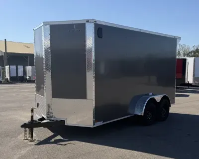 2027 NationCraft Trailers -New 7x14 - Wing .080 Polycore Ext -7' Int Ht -Cargo/Enclosed Trailer