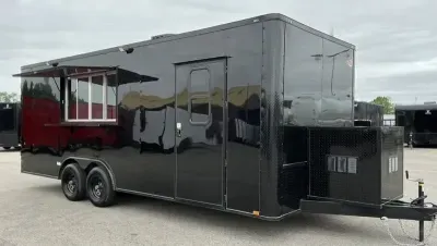 2026 Quality Cargo -New 8.5x22 - Concession Trailer - Hood Vent - Sinks - A/C - Electric