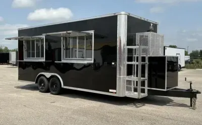 2027 Anvil -New 8.5x20 - Concession Trailer - Sinks - Mini Split A/C - Electric