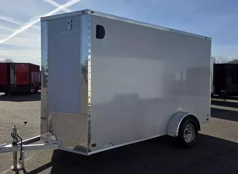 2025 NationCraft Trailers -New 6x12-Aluminum Frame-7' Int Ht - Screw-less .080 Polycore Ext-Cargo