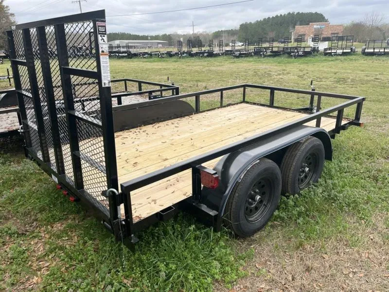 2026 Top Hat Utility 12X77 Dual Axle 