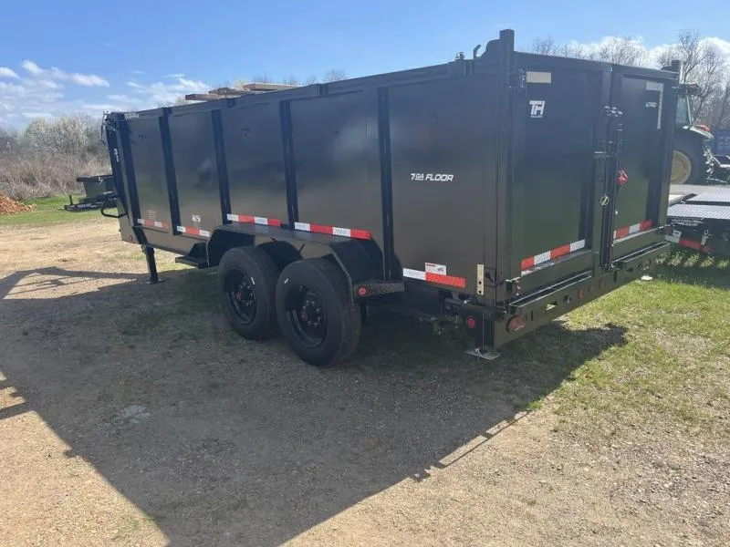 2026 Top Hat Gooseneck Dump 8K High Side 