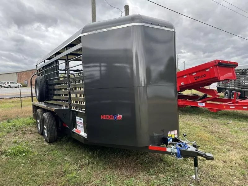 2025 Neckover Livestock 16 Ft Bumper Pull