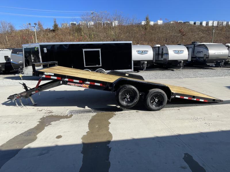 2025 H&H 7x20' Tilt Car Hauler Trailer 9990# GVW * FULL WIDTH LOADING * 6" FRAME * DROP JACK * INTEGRATED TAIL LIGHTS * CHANNEL C/M