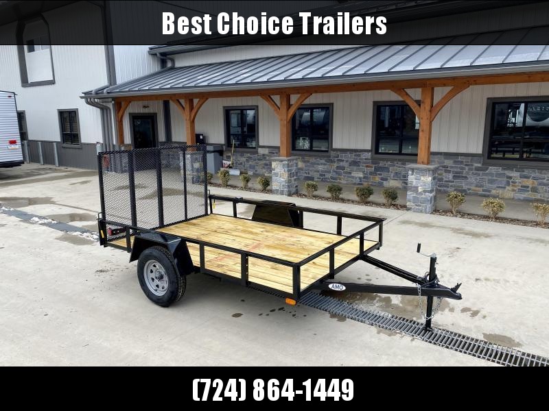 2022 AMO 78x10' Utility Landscape Trailer 2990# GVW * 4' GATE * TOOLESS ...