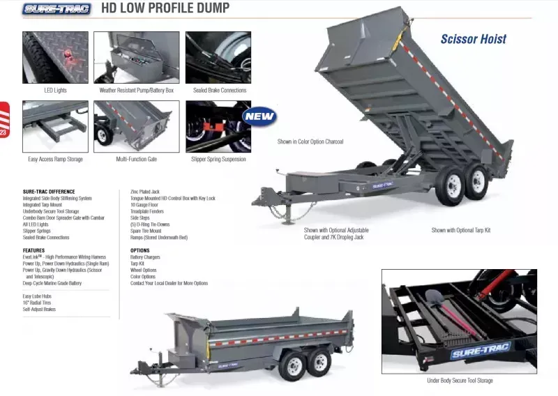 new Dump Trailers Sure-Trac for sale, in West Middlesex, PA Thumbnail 35