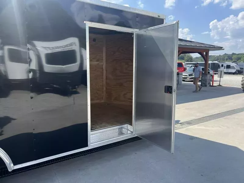 2025 Quality 8.5x20' Enclosed Car Hauler Trailer 9990# GVW * BLACKOUT PKG * 7' HEIGHT * 60" TRIPLE TUBE TONGUE * SILVER EXTERIOR * 5200# AXLES * PLYWOOD WALLS & FLOORS * TUBE WALL & CEILING STUDS * LED LIGHTS * 16" O.C. WALL AND FLOORS * RV DOOR * V-NOSE j1iQ2Cv70wi7