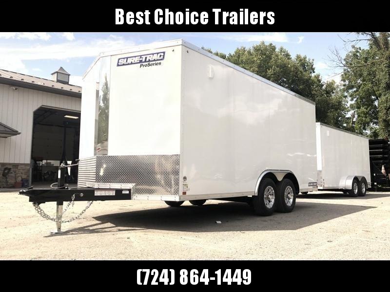 2021 Sure-Trac 8.5x16' Enclosed Cargo Trailer 9900# GVW * TORSION * SILVER * CONTRACTOR/LANDSCAPER TRAILER 2021 Sure-Trac 8.5x16' Enclosed Cargo Trailer 9900# GVW * TORSION * SILVER * CONTRACTOR/LANDSCAPER TRAILER