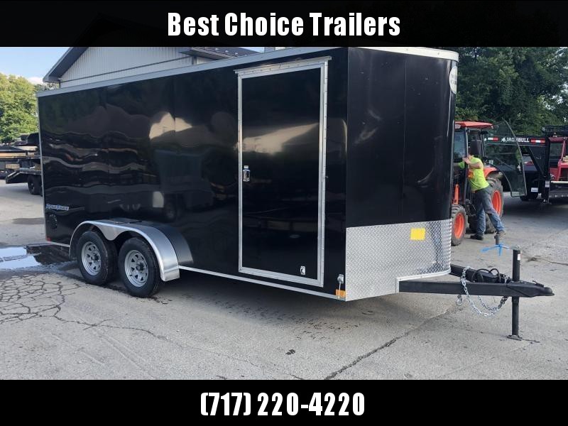 2021 Wells Cargo 7x16' Road Force Enclosed Cargo Trailer 7000# GVW * BLACK EXTERIOR * RAMP DOOR * V-NOSE * SCREWLESS .030 EXTERIOR * 6'6" HEIGHT * TUBE STUDS * 1 PC ROOF * 16" O.C. WALLS/FLOOR * RV DOOR * ARMOR GUARD * BULLET LED'S 2021 Wells Cargo 7x16' Road Force Enclosed Cargo Trailer 7000# GVW * BLACK EXTERIOR * RAMP DOOR * V-NOSE * SCREWLESS .030 EXTERIOR * 6'6" HEIGHT * TUBE STUDS * 1 PC ROOF * 16" O.C. WALLS/FLOOR * RV DOOR * ARMOR GUARD * BULLET LED'S