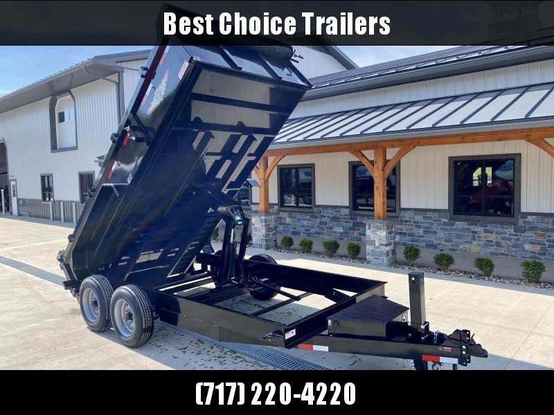 2021 H&H 7x16' Low Profile Dump Trailer 16000# GVW * 8000# AXLES * 17.5" TIRES * 7GA FLOOR UPGRADE * HYDRAULIC JACK * 4" RAMPS * DELUXE TARP WITH SHROUD * 8" FRAME * SCISSOR HOIST * COMBO GATE 2021 H&H 7x16' Low Profile Dump Trailer 16000# GVW * 8000# AXLES * 17.5" TIRES * 7GA FLOOR UPGRADE * HYDRAULIC JACK * 4" RAMPS * DELUXE TARP WITH SHROUD * 8" FRAME * SCISSOR HOIST * COMBO GATE