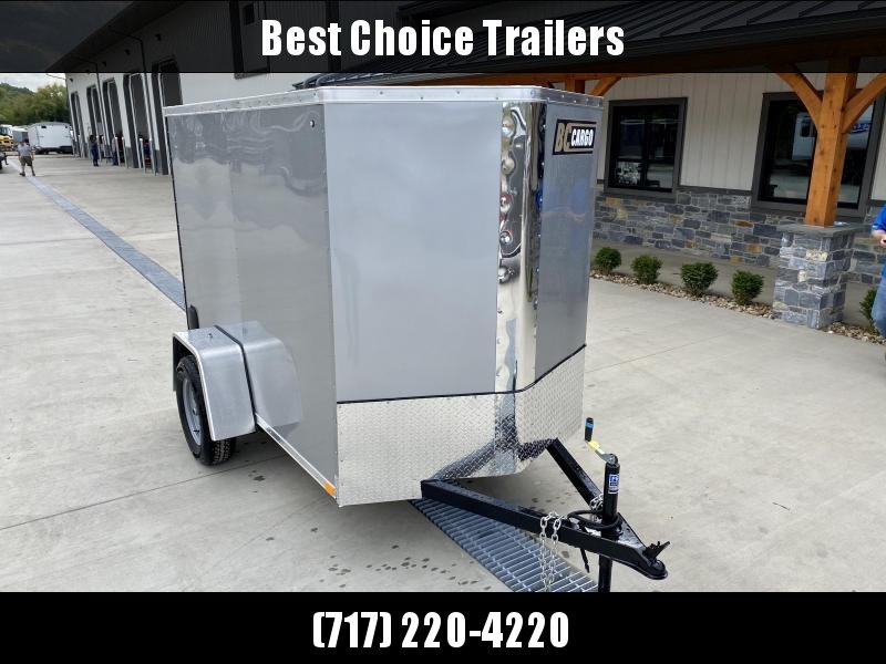 2022 ITI Cargo 5x8' Enclosed Cargo Trailer 2990# GVW * BLACK EXTERIOR * BARN DOOR * .030 SEMI-SCREWLESS * 1 PC ROOF * 3/8" WALLS * 3/4" FLOOR * 16" STONEGUARD * HIGH GLOSS PAINTED FRAME 2022 ITI Cargo 5x8' Enclosed Cargo Trailer 2990# GVW * BLACK EXTERIOR * BARN DOOR * .030 SEMI-SCREWLESS * 1 PC ROOF * 3/8" WALLS * 3/4" FLOOR * 16" STONEGUARD * HIGH GLOSS PAINTED FRAME