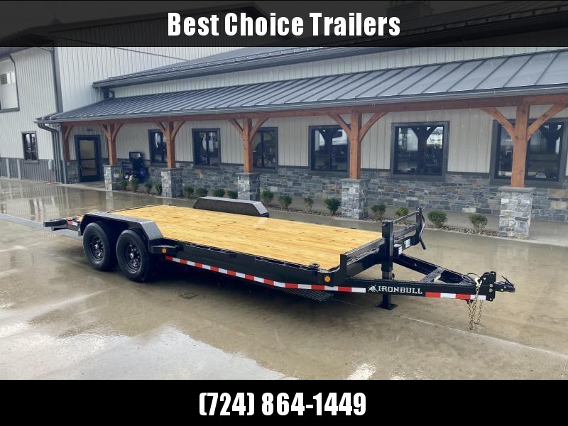 2022 Ironbull 7x18' Wood Deck Car Trailer 14000# GVW * OVERWIDTH RAMPS * CHANNEL C/M * RUBRAIL/STAKE POCKETS/PIPE SPOOLS/D-RINGS * CLEARANCE 2022 Ironbull 7x18' Wood Deck Car Trailer 14000# GVW * OVERWIDTH RAMPS * CHANNEL C/M * RUBRAIL/STAKE POCKETS/PIPE SPOOLS/D-RINGS * CLEARANCE
