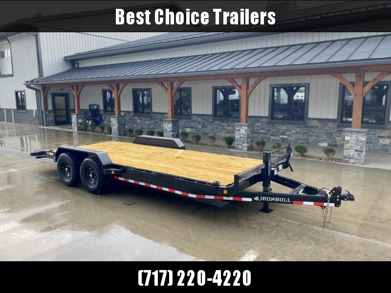 2022 Ironbull 7x18' Wood Deck Car Trailer 14000# GVW * OVERWIDTH RAMPS * CHANNEL C/M * RUBRAIL/STAKE POCKETS/PIPE SPOOLS/D-RINGS * CLEARANCE 2022 Ironbull 7x18' Wood Deck Car Trailer 14000# GVW * OVERWIDTH RAMPS * CHANNEL C/M * RUBRAIL/STAKE POCKETS/PIPE SPOOLS/D-RINGS * CLEARANCE