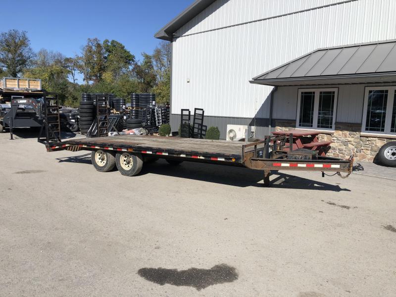 USED 2006 PJ 102x20' Beavertail Deckover Trailer 14000# GVW * TOOLBOX * I-BEAM FRAME * STAND UP RAMPS * DEXTER'S USED 2006 PJ 102x20' Beavertail Deckover Trailer 14000# GVW * TOOLBOX * I-BEAM FRAME * STAND UP RAMPS * DEXTER'S