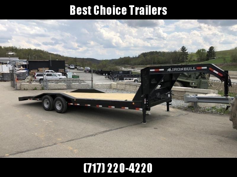 2022 Ironbull 7x26' Gooseneck Car Hauler Equipment Trailer 14000# GVW * 8" FRAME UPGRADE * DEXTER'S * REMOVABLE FENDERS * DUAL JACKS * FULL TOOLBOX 2022 Ironbull 7x26' Gooseneck Car Hauler Equipment Trailer 14000# GVW * 8" FRAME UPGRADE * DEXTER'S * REMOVABLE FENDERS * DUAL JACKS * FULL TOOLBOX