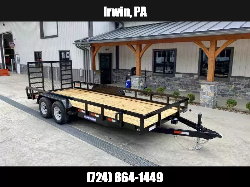 2026 Sure-Trac 7x24 Tube Top Utility Landscape Trailer 9900# GVW ...