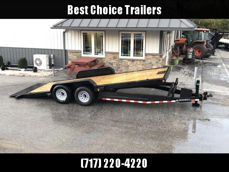 2021 Ironbull 7x22' Power Tilt Equipment Trailer 16000# GVW * 8000# DEXTER TORSION AXLES * LOW LOADING ANGLE * POWER TILT * WINCH PLATE * REMOVABLE FENDERS * RUBRAIL/STAKE POCKETS/PIPE SPOOLS/D-RINGS * 2-3-2 WARRANTY 2021 Ironbull 7x22' Power Tilt Equipment Trailer 16000# GVW * 8000# DEXTER TORSION AXLES * LOW LOADING ANGLE * POWER TILT * WINCH PLATE * REMOVABLE FENDERS * RUBRAIL/STAKE POCKETS/PIPE SPOOLS/D-RINGS * 2-3-2 WARRANTY