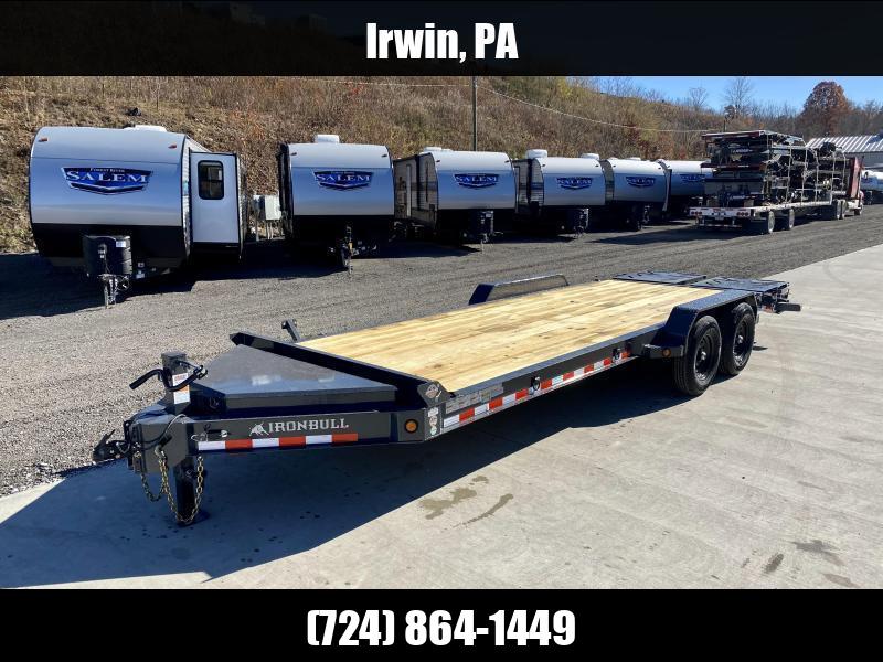 2024 Iron Bull 7x18' Equipment Trailer 14000# GVW * FULL