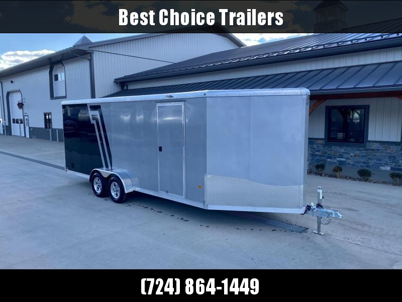 2022 Neo 7x24' NASR Aluminum Round Top Enclosed All-Sport Trailer 7000# GVW * 7' HEIGHT UTV PKG * 2-TONE EXTERIOR W/ JD SLASH * FRONT/REAR NXP RAMP * VINYL WALLS * SPORT TIE DOWN SYSTEM * 16" O.C. FLOOR * PRO STAB JACKS * UPPER CABINET * ALUMINUM WHEELS 2022 Neo 7x24' NASR Aluminum Round Top Enclosed All-Sport Trailer 7000# GVW * 7' HEIGHT UTV PKG * 2-TONE EXTERIOR W/ JD SLASH * FRONT/REAR NXP RAMP * VINYL WALLS * SPORT TIE DOWN SYSTEM * 16" O.C. FLOOR * PRO STAB JACKS * UPPER CABINET * ALUMINUM WHEELS