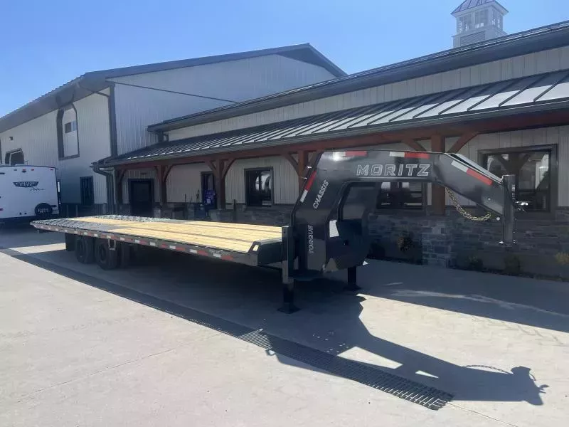 2026 Moritz 102x32' Gooseneck Hydraulic Dovetail Trailer