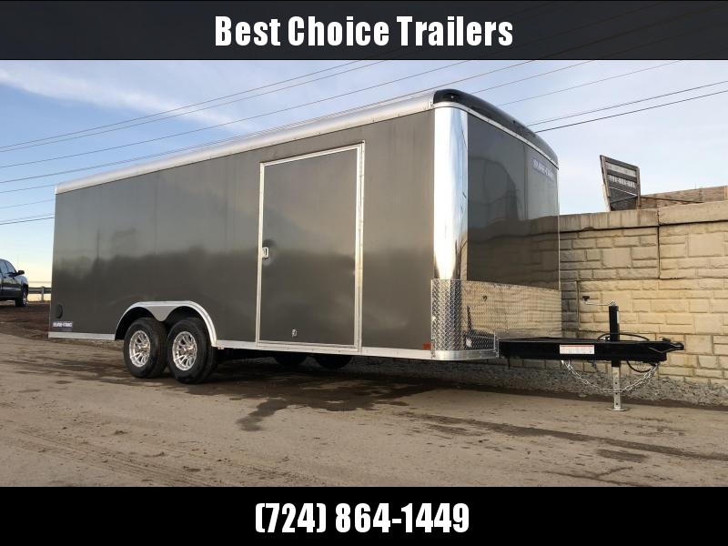 2021 Sure-Trac 8.5x20' 9900# STRCH Commercial Enclosed Cargo Trailer * ROUND TOP * RAMP DOOR * CHARCOAL * TORSION 2021 Sure-Trac 8.5x20' 9900# STRCH Commercial Enclosed Cargo Trailer * ROUND TOP * RAMP DOOR * CHARCOAL * TORSION