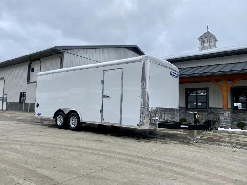2022 Sure-Trac 8.5x22' Landscape Pro Enclosed Trailer 9900# GVW * WHITE EXTERIOR * 2X6" PLANK FLOOR * EXTENDED TONGUE * 5200# TORSION * INTEGRATED KNIFE EDGE * STEEL WORKBENCH * EXTENDED TONGUE * ADJUSTABLE COUPLER * DROP LEG JACK 2022 Sure-Trac 8.5x22' Landscape Pro Enclosed Trailer 9900# GVW * WHITE EXTERIOR * 2X6" PLANK FLOOR * EXTENDED TONGUE * 5200# TORSION * INTEGRATED KNIFE EDGE * STEEL WORKBENCH * EXTENDED TONGUE * ADJUSTABLE COUPLER * DROP LEG JACK