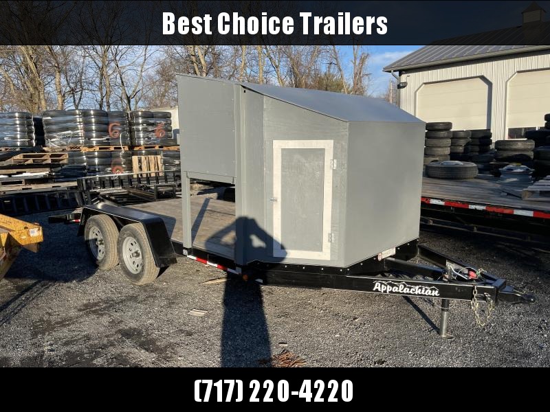 USED 2021 Appalachian 7x16' Car Trailer 7000 GVW USED 2021 Appalachian 7x16' Car Trailer 7000 GVW