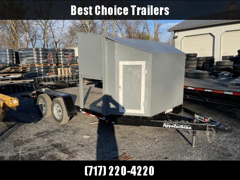 USED 2021 Appalachian 7x16' Car Trailer 7000 GVW USED 2021 Appalachian 7x16' Car Trailer 7000 GVW
