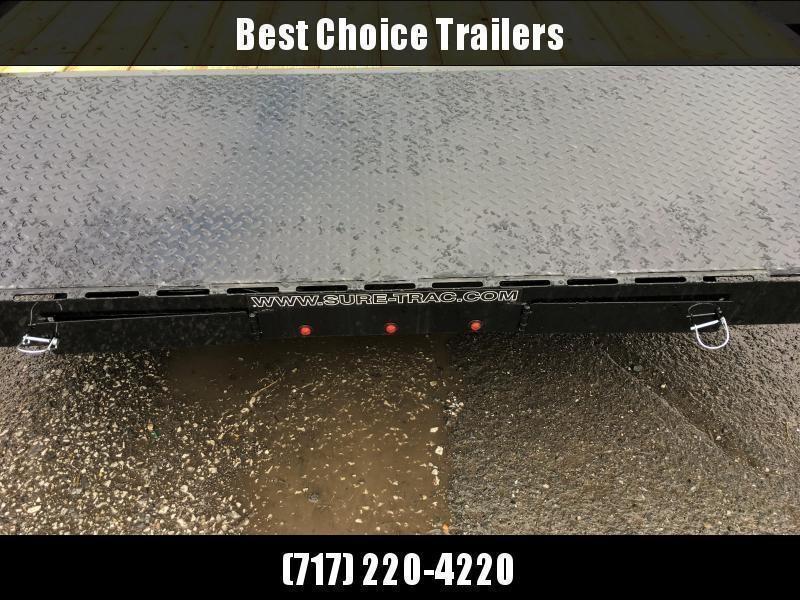 2021 Sure-Trac 7x16 Wood Deck Car Hauler 7000# GVW * REAR SLIDE OUT ...