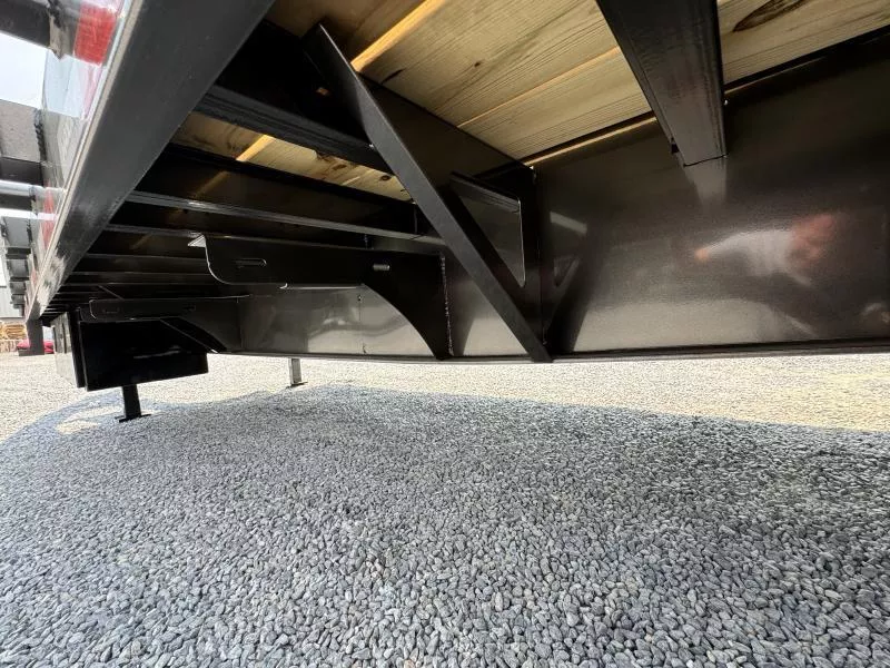2026 MAXXD 102x40' LHX Gooseneck Beavertail Deckover Trailer 40000# GVW * 3" BALL COUPLER * ENGINEERED BEAM * HYDRAULIC JACKS * 16K AXLES * EOH BRAKES * JUNIOR I-BEAM C/M 12" O.C. * HDSS SUSPENSION * FULL WIDTH RAMPS * METALLIC GREY * 17.5'S 3O70wCtn9pp9
