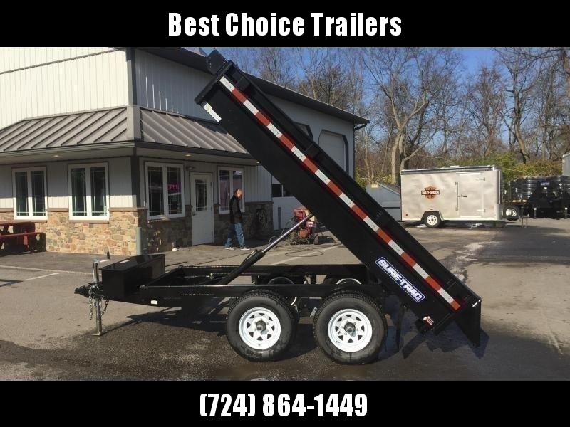 2021 Sure-Trac 6x10' Deckover Dump Trailer 9900# GVW * INTEGRATED KEYWAY * SPARE MOUNT * TARP PREP * D-RINGS * POWER UP/ DOWN * TRIPLE TUBE TONGUE * BULLET LED'S * RADIALS * POWDERCOATED * SEALED HARNESS 2021 Sure-Trac 6x10' Deckover Dump Trailer 9900# GVW * INTEGRATED KEYWAY * SPARE MOUNT * TARP PREP * D-RINGS * POWER UP/ DOWN * TRIPLE TUBE TONGUE * BULLET LED'S * RADIALS * POWDERCOATED * SEALED HARNESS