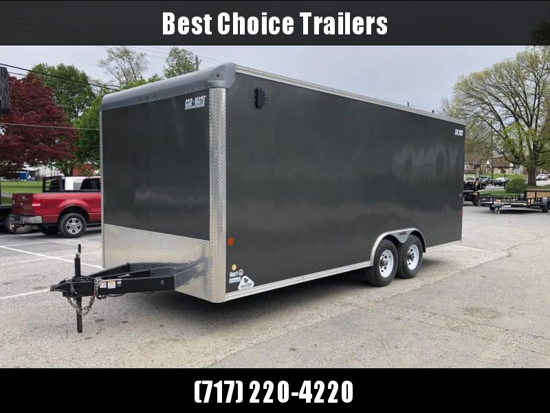 USED 2018 Car Mate 8.5x20' Enclosed Car Hauler 9990# GVW * 7' INTERIOR UTV - EXTRA HEIGHT * SCREWLESS * E-TRACK * PLYWOOD * 5200# DEXTER TORSION USED 2018 Car Mate 8.5x20' Enclosed Car Hauler 9990# GVW * 7' INTERIOR UTV - EXTRA HEIGHT * SCREWLESS * E-TRACK * PLYWOOD * 5200# DEXTER TORSION