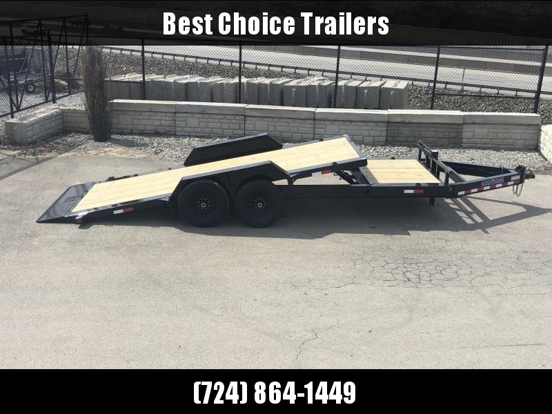 2021 Load Trail 7x20' Gravity Tilt Equipment Trailer 16000# GVW * 8000# AXLES * 16+4' SPLIT DECK * OIL BATH * CHARCOAL * WINCH PLATE * * 8" I-BEAM MONOFRAME * DEXTER TORSION AXLES * GRAVITY TILT W/ STOP VALVE * TOOL TRAY * 2-3-2 WARRANTY * POWDER PRIMER 2021 Load Trail 7x20' Gravity Tilt Equipment Trailer 16000# GVW * 8000# AXLES * 16+4' SPLIT DECK * OIL BATH * CHARCOAL * WINCH PLATE * * 8" I-BEAM MONOFRAME * DEXTER TORSION AXLES * GRAVITY TILT W/ STOP VALVE * TOOL TRAY * 2-3-2 WARRANTY * POWDER PRIMER