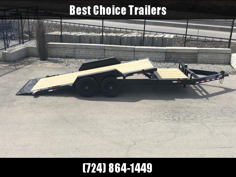2021 Load Trail 7x20' Gravity Tilt Equipment Trailer 16000# GVW * 8000# AXLES * 16+4' SPLIT DECK * OIL BATH * CHARCOAL * WINCH PLATE * * 8" I-BEAM MONOFRAME * DEXTER TORSION AXLES * GRAVITY TILT W/ STOP VALVE * TOOL TRAY * 2-3-2 WARRANTY * POWDER PRIMER 2021 Load Trail 7x20' Gravity Tilt Equipment Trailer 16000# GVW * 8000# AXLES * 16+4' SPLIT DECK * OIL BATH * CHARCOAL * WINCH PLATE * * 8" I-BEAM MONOFRAME * DEXTER TORSION AXLES * GRAVITY TILT W/ STOP VALVE * TOOL TRAY * 2-3-2 WARRANTY * POWDER PRIMER