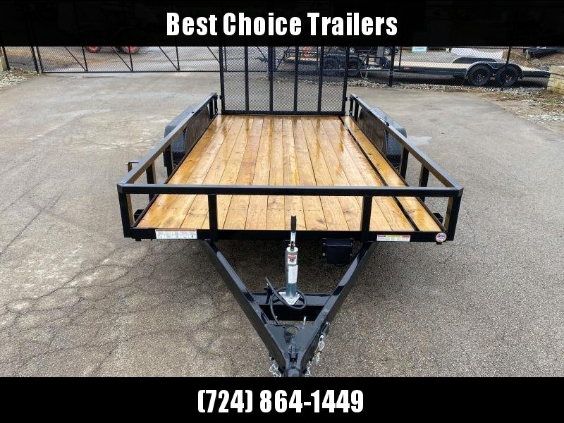 2021 Sure-Trac 7x14' Tube Top Utility Landscape Trailer 7000# GVW * 2" TUBE TOP RAIL * 2X2" TUBE GATE C/M + SPRING ASSIST + FOLD FLAT * TOOLESS GATE REMOVAL * SPARE MOUNT * PROTECTED WIRING * SET BACK JACK * TRIPLE TUBE TONGUE * STAKE POCKETS * BULLET LED 2021 Sure-Trac 7x14' Tube Top Utility Landscape Trailer 7000# GVW * 2" TUBE TOP RAIL * 2X2" TUBE GATE C/M + SPRING ASSIST + FOLD FLAT * TOOLESS GATE REMOVAL * SPARE MOUNT * PROTECTED WIRING * SET BACK JACK * TRIPLE TUBE TONGUE * STAKE POCKETS * BULLET LED