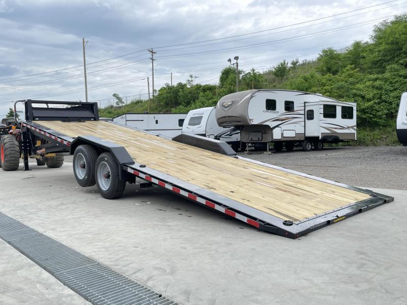 2021 H&amp;H 102x26� Gooseneck Power Tilt Equipment Trailer