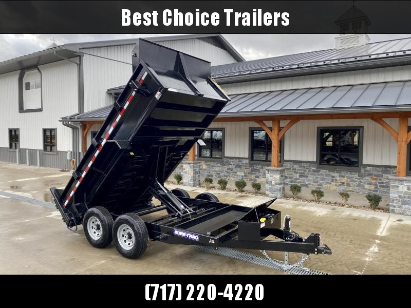 2022 Sure-Trac 7x12' Dump Trailer 12000# GVW * DELUXE TARP KIT * SCISSOR HOIST * FRONT/REAR BULKHEAD * INTEGRATED KEYWAY * 2' SIDES * UNDERBODY TOOL TRAY * ADJUSTABLE COUPLER * 110V CHARGER * UNDERMOUNT RAMPS * COMBO GATE * 7K DROP LEG JACK * CLEARANCE 2022 Sure-Trac 7x12' Dump Trailer 12000# GVW * DELUXE TARP KIT * SCISSOR HOIST * FRONT/REAR BULKHEAD * INTEGRATED KEYWAY * 2' SIDES * UNDERBODY TOOL TRAY * ADJUSTABLE COUPLER * 110V CHARGER * UNDERMOUNT RAMPS * COMBO GATE * 7K DROP LEG JACK * CLEARANCE