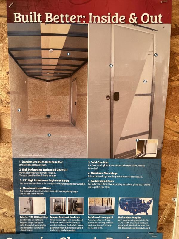new Cargo (Enclosed) Trailers Pace American  for sale, in West Middlesex, PA Thumbnail 7