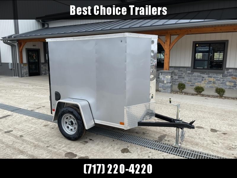 2021 ITI Cargo 4x6' Enclosed Cargo Trailer 2990# GVW * BLACK EXTERIOR * .030 SEMI-SCREWLESS * 1 PC ROOF * 3/8" WALLS * 3/4" FLOOR * 16" STONEGUARD * HIGH GLOSS PAINTED FRAME 2021 ITI Cargo 4x6' Enclosed Cargo Trailer 2990# GVW * BLACK EXTERIOR * .030 SEMI-SCREWLESS * 1 PC ROOF * 3/8" WALLS * 3/4" FLOOR * 16" STONEGUARD * HIGH GLOSS PAINTED FRAME