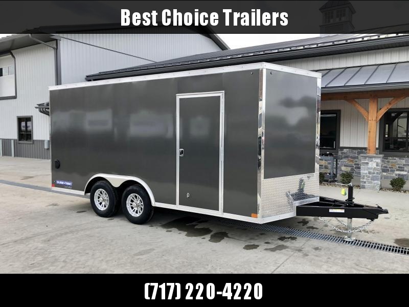 2022 Sure-Trac 8.5x16' Enclosed Cargo Trailer 9900# GVW * BLACK * TORSION * 5200# AXLES * CONTRACTOR/LANDSCAPER TRAILER 2022 Sure-Trac 8.5x16' Enclosed Cargo Trailer 9900# GVW * BLACK * TORSION * 5200# AXLES * CONTRACTOR/LANDSCAPER TRAILER