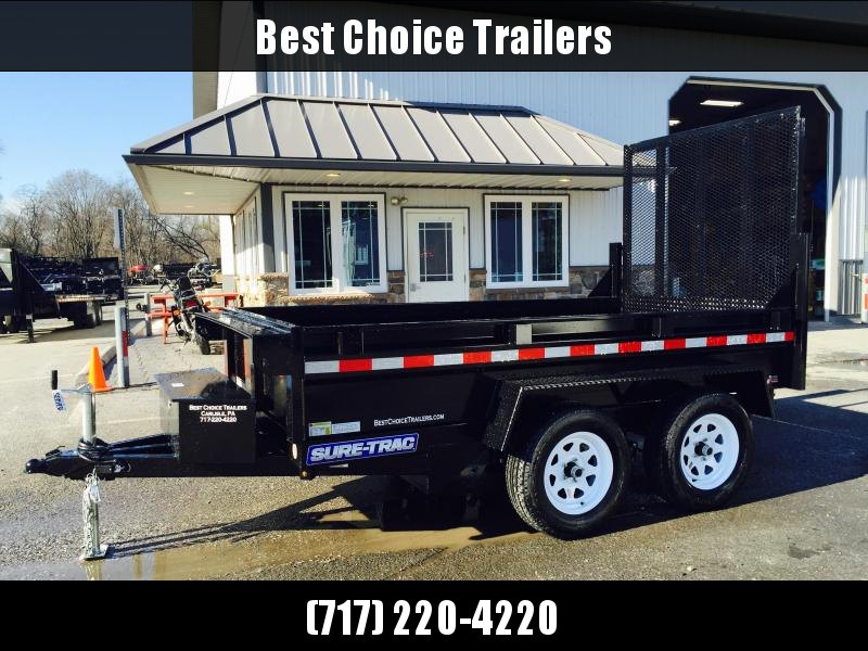 2020 Sure-Trac 5x10' Tandem Axle Dump Trailer 7000# GVW * LANDSCAPE GATE * INTEGRATED KEYWAY * SPARE MOUNT * TARP PREP * D-RINGS * DIAMOND PLATE FENDERS * POWER UP/ DOWN * TRIPLE TUBE TONGUE * BULLET LED'S * RADIALS * POWDERCOATED * SEALED HARNESS 2020 Sure-Trac 5x10' Tandem Axle Dump Trailer 7000# GVW * LANDSCAPE GATE * INTEGRATED KEYWAY * SPARE MOUNT * TARP PREP * D-RINGS * DIAMOND PLATE FENDERS * POWER UP/ DOWN * TRIPLE TUBE TONGUE * BULLET LED'S * RADIALS * POWDERCOATED * SEALED HARNESS