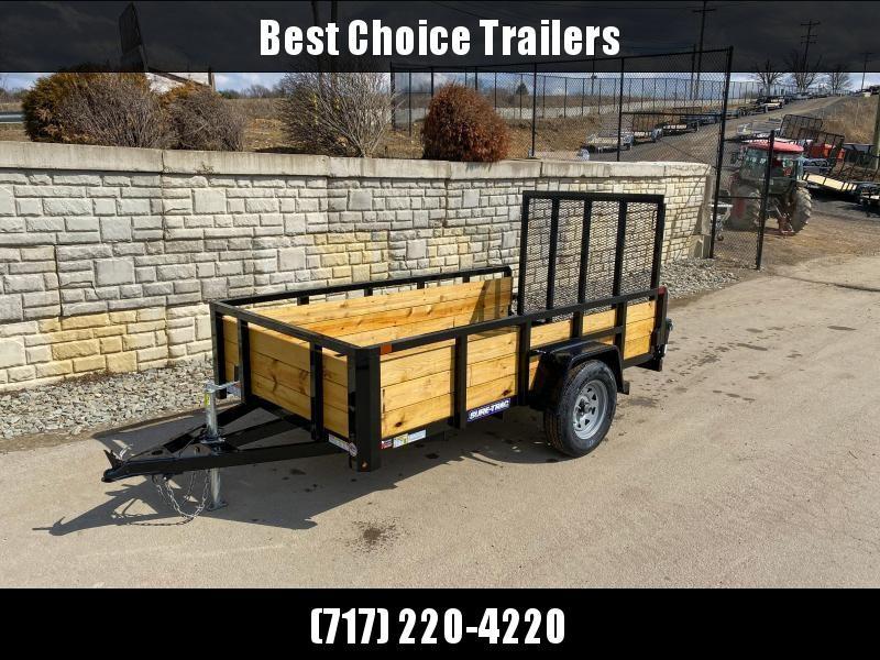 2021 Sure-Trac 5x8' High Side Utility Landscape Trailer 2990# GVW * 24" 3-BOARD HIGH SIDE * 2" TUBE TOP RAIL * 2X2" TUBE GATE C/M + SPRING ASSIST + FOLD FLAT * TOOLESS GATE REMOVAL * SPARE MOUNT * PROTECTED WIRING * SET BACK JACK * TRIPLE TUBE TONGUE * D- 2021 Sure-Trac 5x8' High Side Utility Landscape Trailer 2990# GVW * 24" 3-BOARD HIGH SIDE * 2" TUBE TOP RAIL * 2X2" TUBE GATE C/M + SPRING ASSIST + FOLD FLAT * TOOLESS GATE REMOVAL * SPARE MOUNT * PROTECTED WIRING * SET BACK JACK * TRIPLE TUBE TONGUE * D-