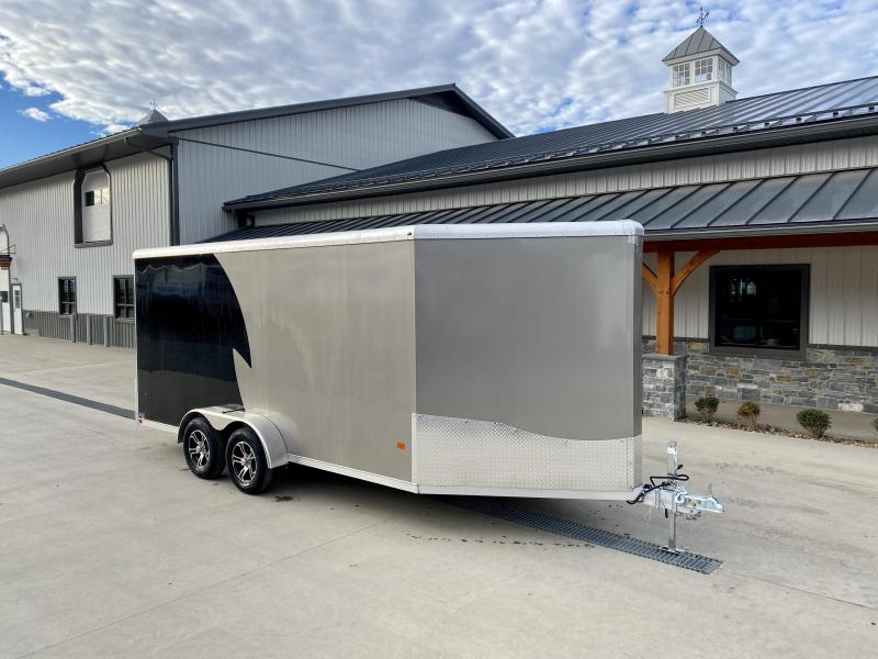 2022 Neo 7x20' NASR Aluminum Round Top Enclosed All-Sport Trailer 7000# GVW * 7' HEIGHT UTV PKG * 2-TONE EXTERIOR W/ MIKA D SLASH * FRONT/REAR NXP RAMP * PRO STAB JACKS * ALUMINUM WHEELS * RUBBER COIN FLOOR * E-TRACK * 30 AMP POWER PACKAGE * 110V LED LIGH 2022 Neo 7x20' NASR Aluminum Round Top Enclosed All-Sport Trailer 7000# GVW * 7' HEIGHT UTV PKG * 2-TONE EXTERIOR W/ MIKA D SLASH * FRONT/REAR NXP RAMP * PRO STAB JACKS * ALUMINUM WHEELS * RUBBER COIN FLOOR * E-TRACK * 30 AMP POWER PACKAGE * 110V LED LIGH