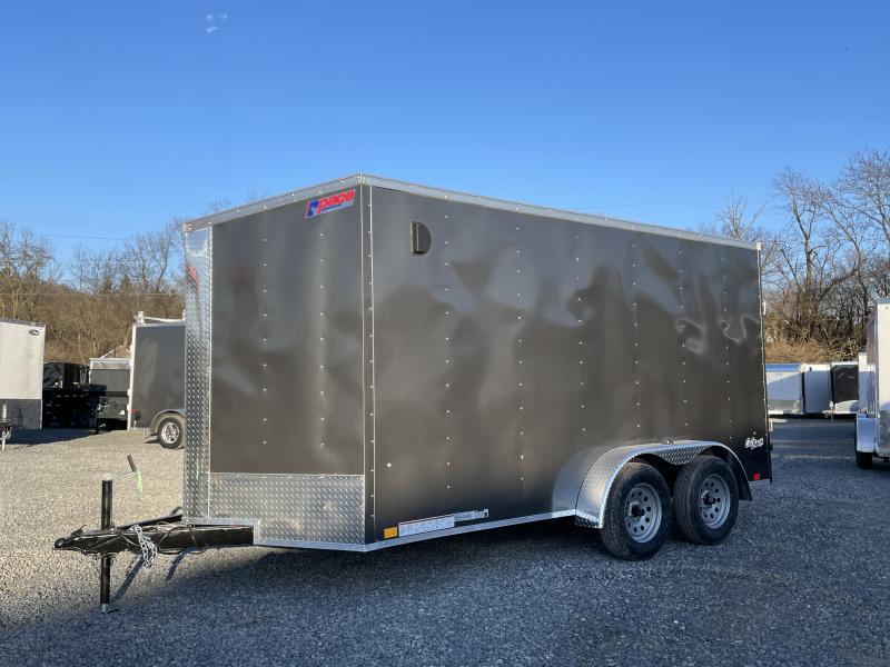 2023 Pace American 7x14' Enclosed Cargo Trailer 7000 GVW * CHARCOAL