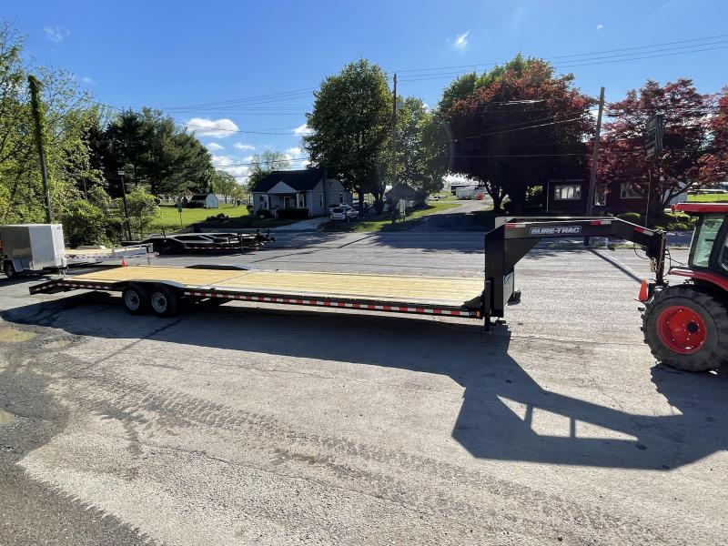 2021 Sure-Trac 102x40' Gooseneck Car Hauler Equipment Trailer 16000# GVW * HEAVY FRAMING * 8000# AXLES * 8' SLIDE OUT PUNCH PLATE RAMPS * 102" DECK * DRIVE OVER FENDERS * BUGGY HAULER * DUAL JACKS * FRONT TOOLBOX * RUBRAIL/STAKE POCKETS/D-RINGS * 17.5" 16 2021 Sure-Trac 102x40' Gooseneck Car Hauler Equipment Trailer 16000# GVW * HEAVY FRAMING * 8000# AXLES * 8' SLIDE OUT PUNCH PLATE RAMPS * 102" DECK * DRIVE OVER FENDERS * BUGGY HAULER * DUAL JACKS * FRONT TOOLBOX * RUBRAIL/STAKE POCKETS/D-RINGS * 17.5" 16