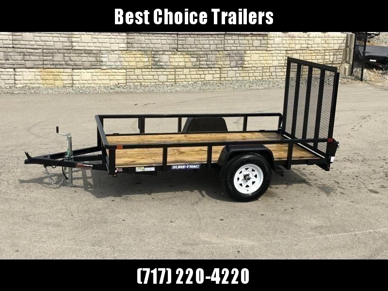 2022 Sure-Trac 5x8' Tube Top Utility Landscape Trailer 2990# GVW * 2" TUBE TOP RAIL * 2X2" TUBE GATE C/M + SPRING ASSIST + FOLD FLAT * TOOLESS GATE REMOVAL * SPARE MOUNT * PROTECTED WIRING * SET BACK JACK * TRIPLE TUBE TONGUE * STAKE POCKETS * CLEARANCE 2022 Sure-Trac 5x8' Tube Top Utility Landscape Trailer 2990# GVW * 2" TUBE TOP RAIL * 2X2" TUBE GATE C/M + SPRING ASSIST + FOLD FLAT * TOOLESS GATE REMOVAL * SPARE MOUNT * PROTECTED WIRING * SET BACK JACK * TRIPLE TUBE TONGUE * STAKE POCKETS * CLEARANCE
