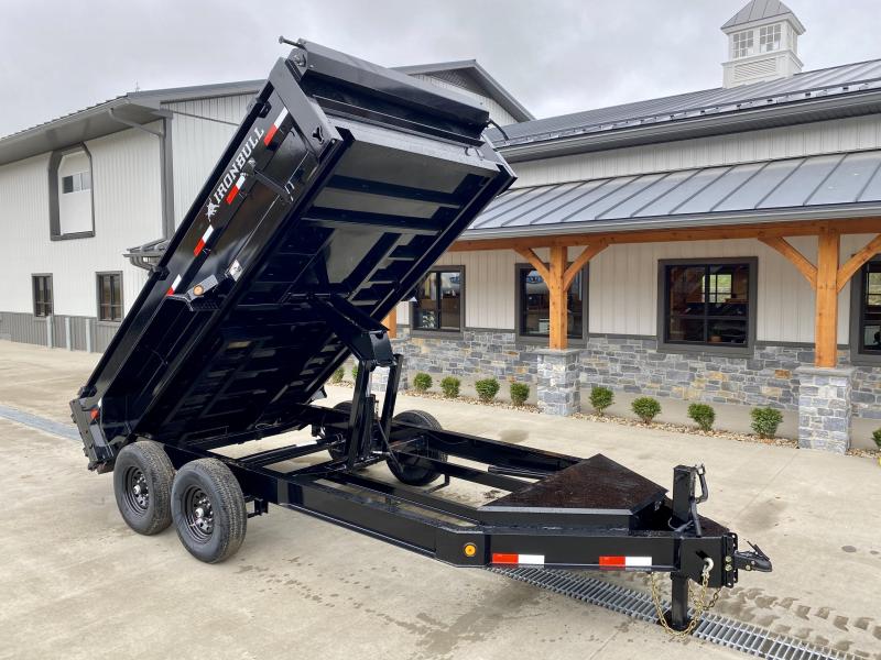 2021 Ironbull 7x14' Dump Trailer 14000# GVW * TARP KIT * SCISSOR HOIST * 8" I-BEAM FRAME * 1PC 7 GA FLOOR * COMBO GATE * UNDERBODY BED RUNNERS * OVERSIZED TOOLBOX * DEXTER AXLES * 2-3-2 WARRANTY 2021 Ironbull 7x14' Dump Trailer 14000# GVW * TARP KIT * SCISSOR HOIST * 8" I-BEAM FRAME * 1PC 7 GA FLOOR * COMBO GATE * UNDERBODY BED RUNNERS * OVERSIZED TOOLBOX * DEXTER AXLES * 2-3-2 WARRANTY