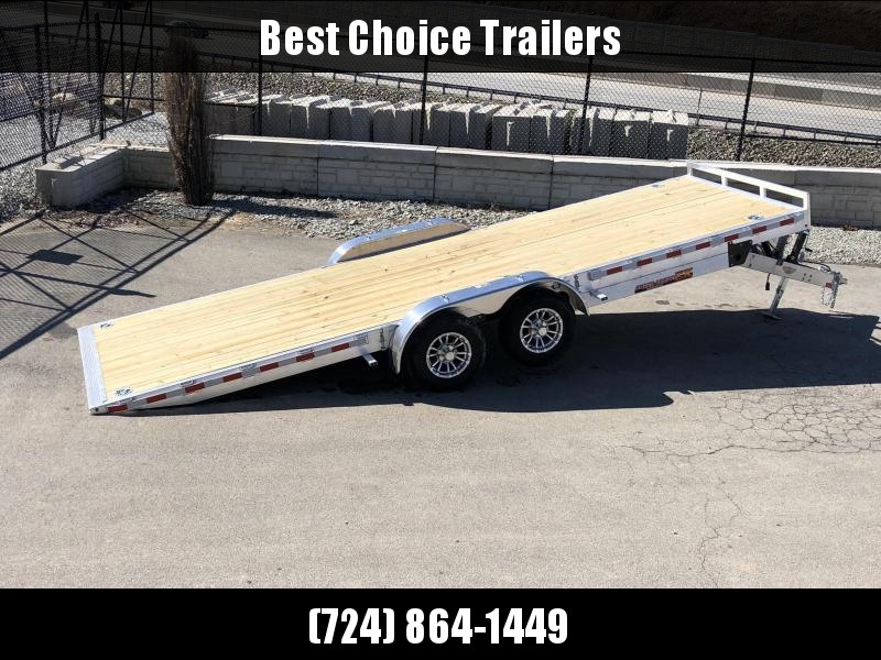 2021 H&H 7x22' Aluminum Power Tilt Car Hauler Trailer 9990# GVW * POWER TILT * TORSION * 4 SWIVEL D-RINGS * 4 EXTRA STAKE POCKETS * ALUMINUM TOOLBOX * 8" CHANNEL FRAME * REMOVABLE FENDERS * ALUMINUM WHEELS * DROP JACK * INTEGRATED TAIL LIGHTS 2021 H&H 7x22' Aluminum Power Tilt Car Hauler Trailer 9990# GVW * POWER TILT * TORSION * 4 SWIVEL D-RINGS * 4 EXTRA STAKE POCKETS * ALUMINUM TOOLBOX * 8" CHANNEL FRAME * REMOVABLE FENDERS * ALUMINUM WHEELS * DROP JACK * INTEGRATED TAIL LIGHTS