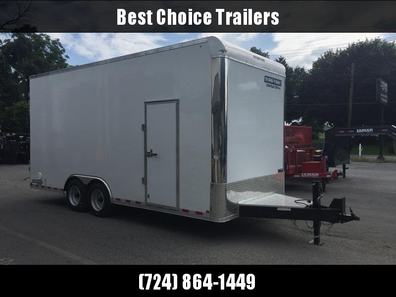 2020 Sure-Trac 8.5x20' Enclosed Contractor Pro 16000# GVW * GEOPROBE TRAILER * DESIGNED FOR HAULING SKIDSTEER OR SIMILAR INSIDE * 8K AXLE UPGRADE * TORSION * STAND UP RAMPS * PLANK FLOOR * 17.5" RUBBER 2020 Sure-Trac 8.5x20' Enclosed Contractor Pro 16000# GVW * GEOPROBE TRAILER * DESIGNED FOR HAULING SKIDSTEER OR SIMILAR INSIDE * 8K AXLE UPGRADE * TORSION * STAND UP RAMPS * PLANK FLOOR * 17.5" RUBBER