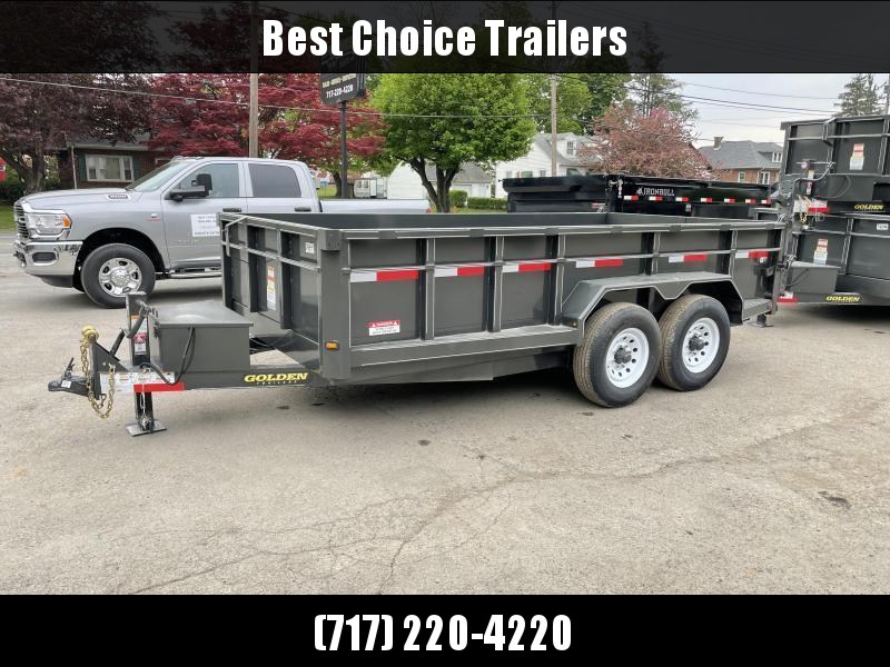 2021 Corn Pro 7x14' Low Profile Dump Trailer 14000# GVW * UNDERMOUNT RAMPS * GREY * RUNNING BOARDS * DROP AXLES * URETHANE PAINT * OVERSIZE 6" SCISSOR * 7GA FLOOR * 8" STACKED FRAME 2021 Corn Pro 7x14' Low Profile Dump Trailer 14000# GVW * UNDERMOUNT RAMPS * GREY * RUNNING BOARDS * DROP AXLES * URETHANE PAINT * OVERSIZE 6" SCISSOR * 7GA FLOOR * 8" STACKED FRAME